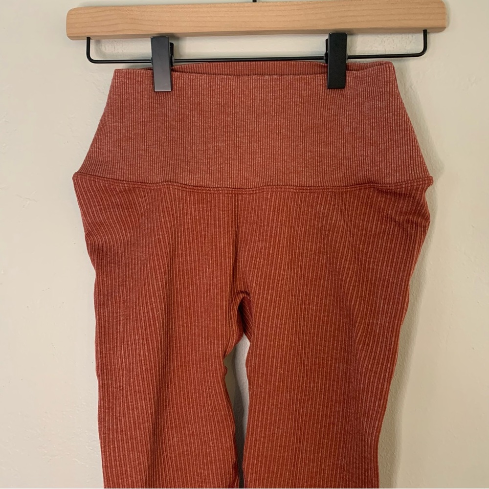 Balance Athletica The Channel Pant Sandstone Ribbed Leggings - Picture 3 of 8